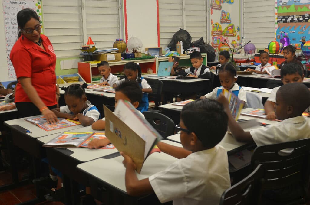 In the classroom